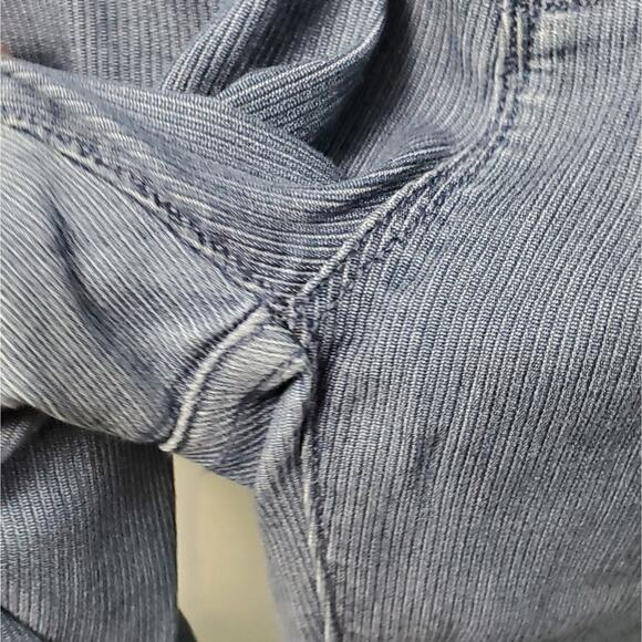 NWT! MARC Marc Jacobs Stick Workwear Faded Stripe Skinny Jeans Size 25 TALL $168 - Picture 5 of 12